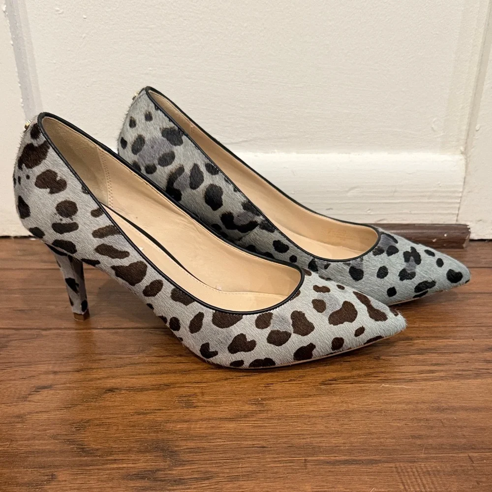 Cole Haan Leopard Print Heels - Picture 3 of 6